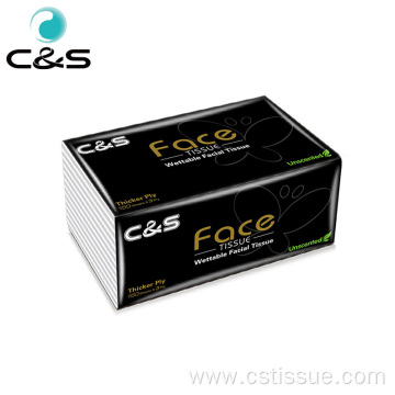 Factory White Super Soft Face Tissues Natural Tissue